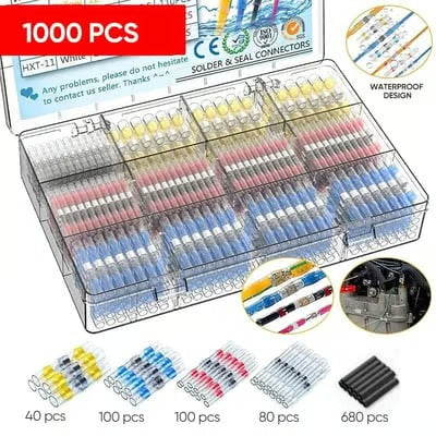 🔥 Waterproof Solder Seal Wire Connectors Stronger Than Crimps. Sealed For Life