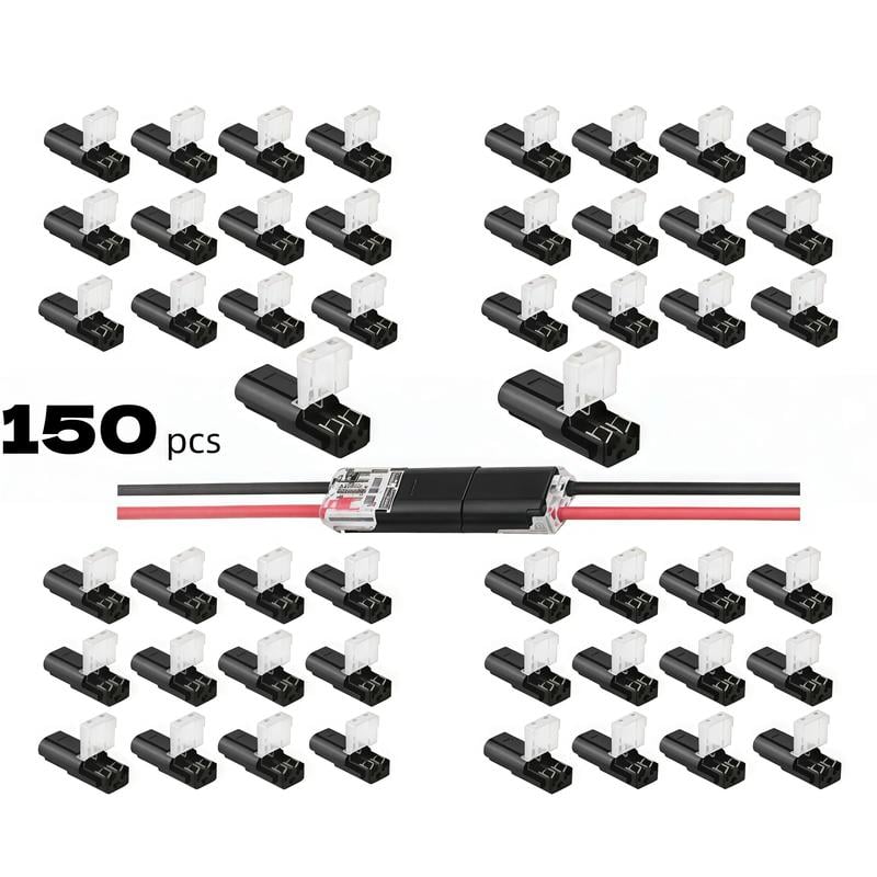 š„Double-Wire Plug-in Connector Led Light Strip Connectors 2 Pin