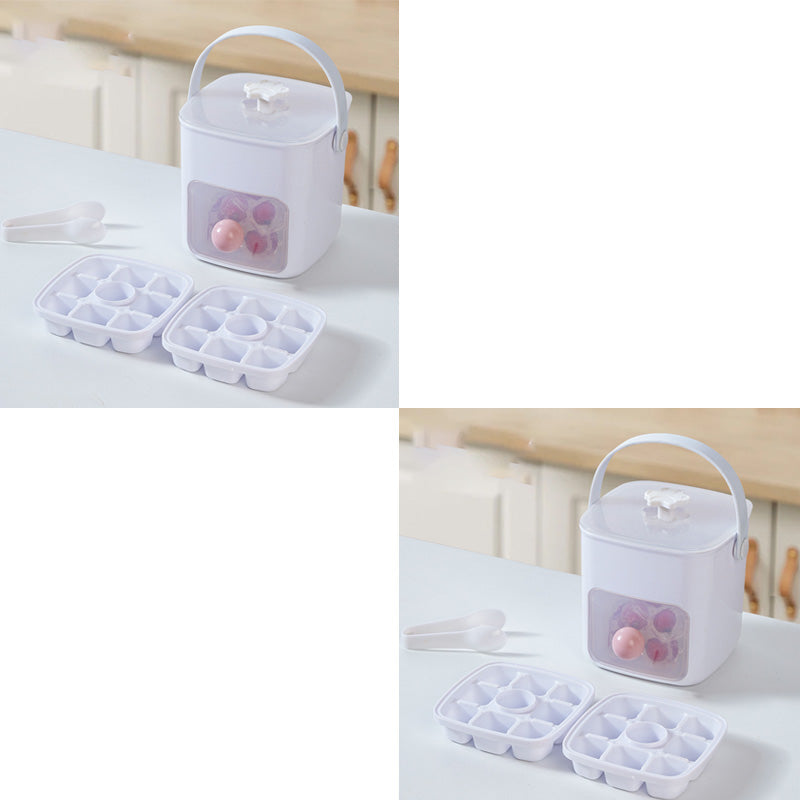 Portable Press Type Ice Bucket