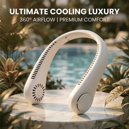 🔥LAST DAY 50% OFF - 🍃360° Portable Bladeless Neck Fan