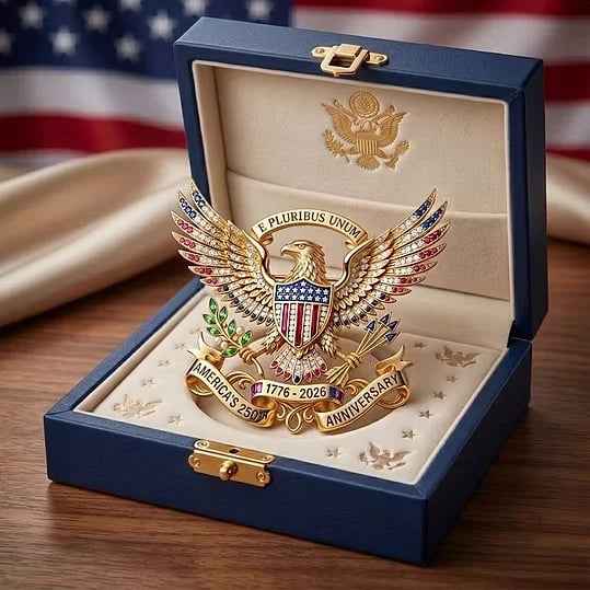 US America 250th Anniversary Brooch 🦅
