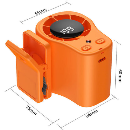 🔥 Portable Turbo Fan with LED Display