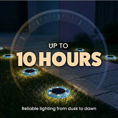 🛋️Solar Mosaic Lights – Waterproof LED Pathway Lights with Auto On/Off