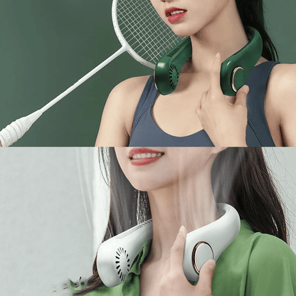 🔥LAST DAY 50% OFF - 🍃360° Portable Bladeless Neck Fan