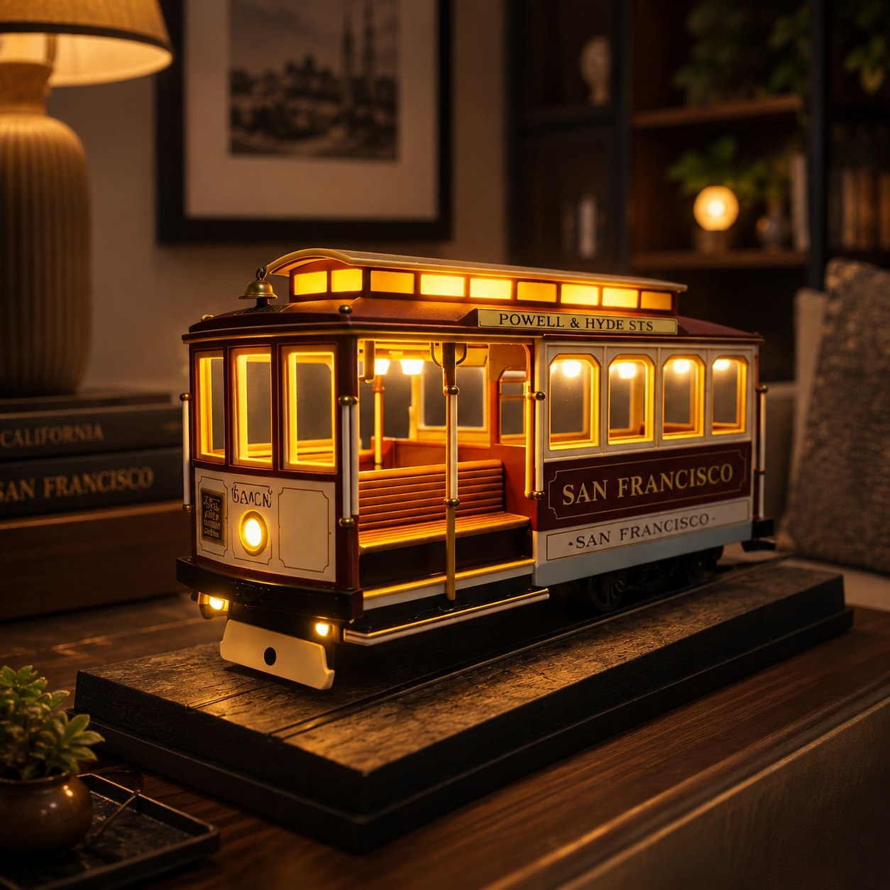 San Francisco Cable Car Lamp