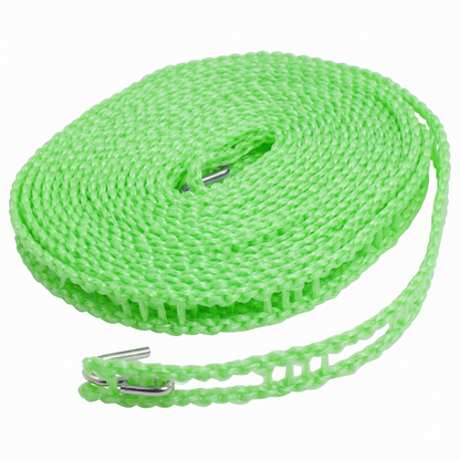 5M Windproof Portable Clothesline with Hooks
