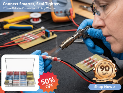 🔥 Waterproof Solder Seal Wire Connectors Stronger Than Crimps. Sealed For Life