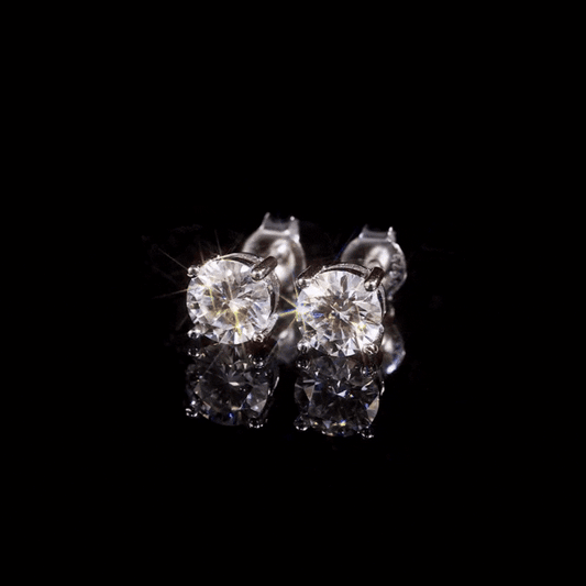 🔥Last Day 70% OFF🔥Classic 4-Prong Moissanite Earrings
