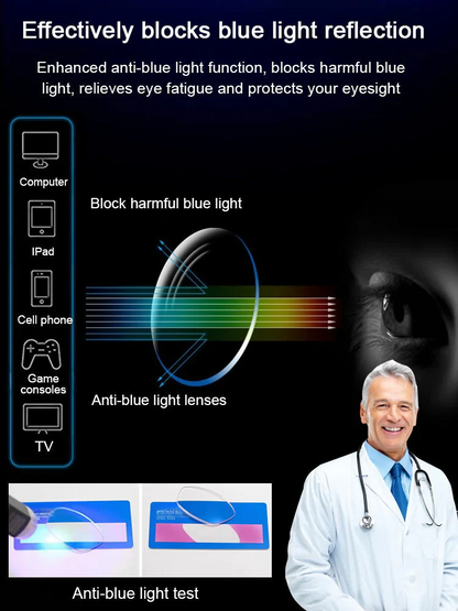 🌎Ends Today: 70% OFF!🔥👓Ultra Light Anti Blue Presbyopic Glasses✨