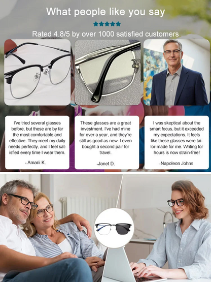 🌎Ends Today: 70% OFF!🔥👓Ultra Light Anti Blue Presbyopic Glasses✨