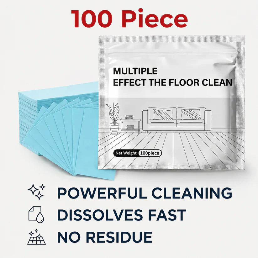 🔥Multi-Surface Floor Cleaning Tablets – Concentrated Cleaner for Hardwood, Tile, Laminate & More