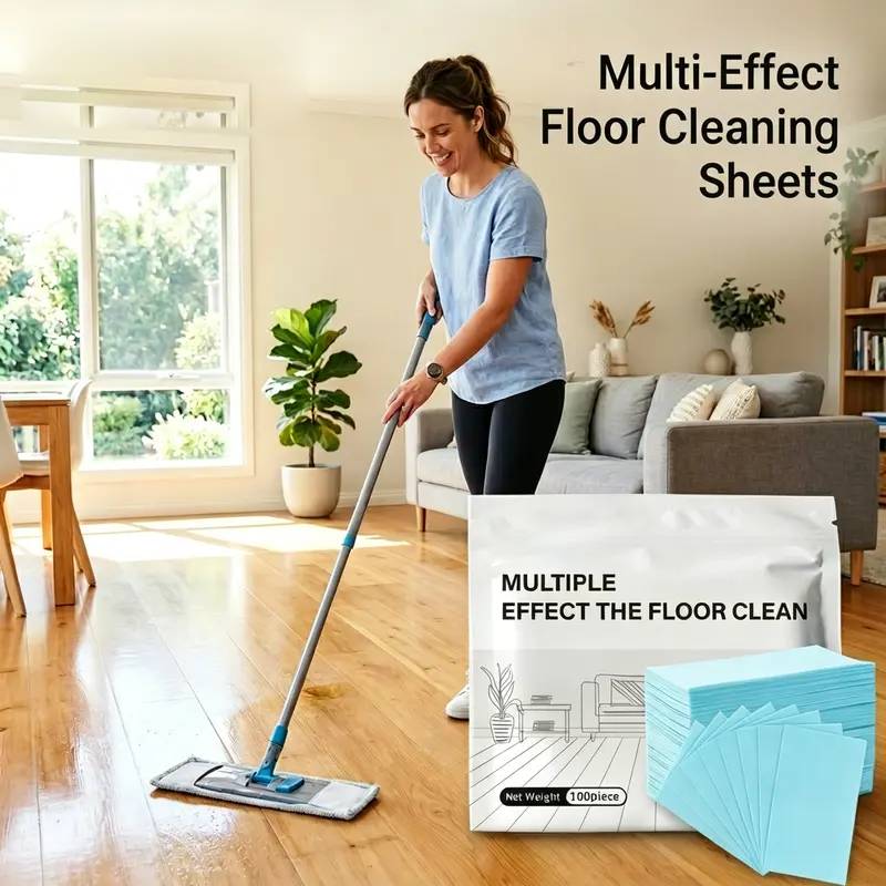 🔥Multi-Surface Floor Cleaning Tablets – Concentrated Cleaner for Hardwood, Tile, Laminate & More
