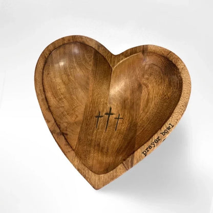 New Heart Prayer Bowl Modern Cross religious gifts