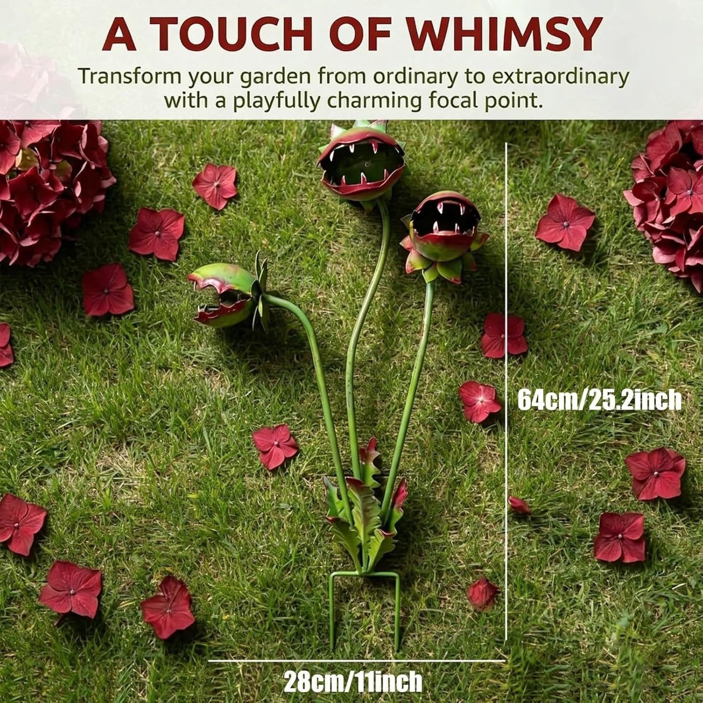 🔥 Limited-time 50% OFF! Fun carnivorous plant-shaped garden inserts – add a unique and interesting surprise to your garden!