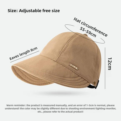 🏆Limited Sale 49% OFF☀️Women's Wide Brim Sun-protection Cap