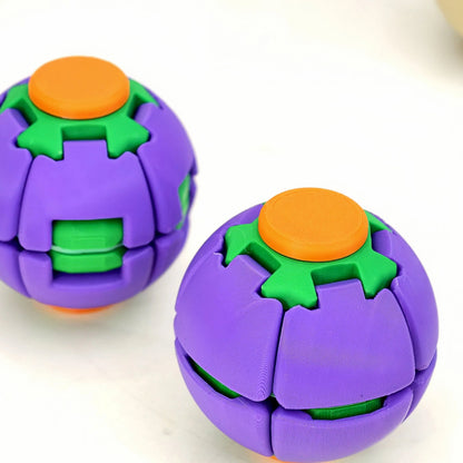 ⚽ Press-to-Spin Stress Relief Fidget Ball