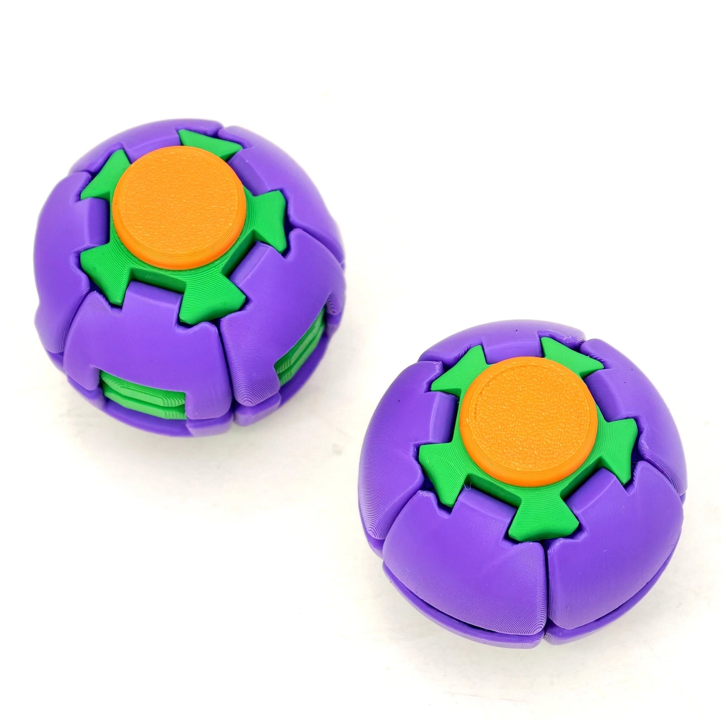 ⚽ Press-to-Spin Stress Relief Fidget Ball