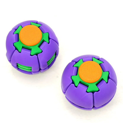 ⚽ Press-to-Spin Stress Relief Fidget Ball