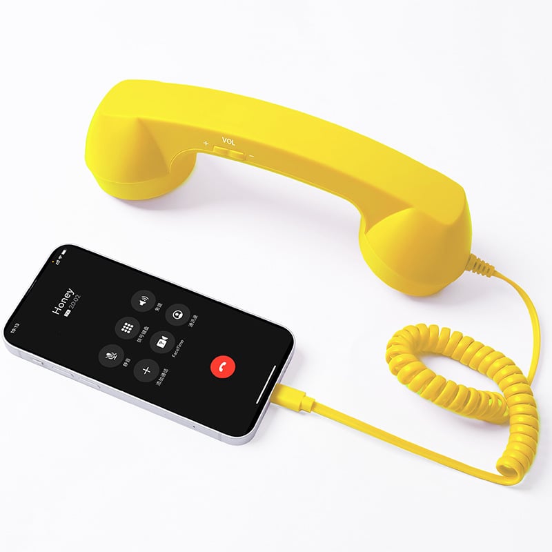 ☎️ Retro telephone handset with Type-C interface 📞