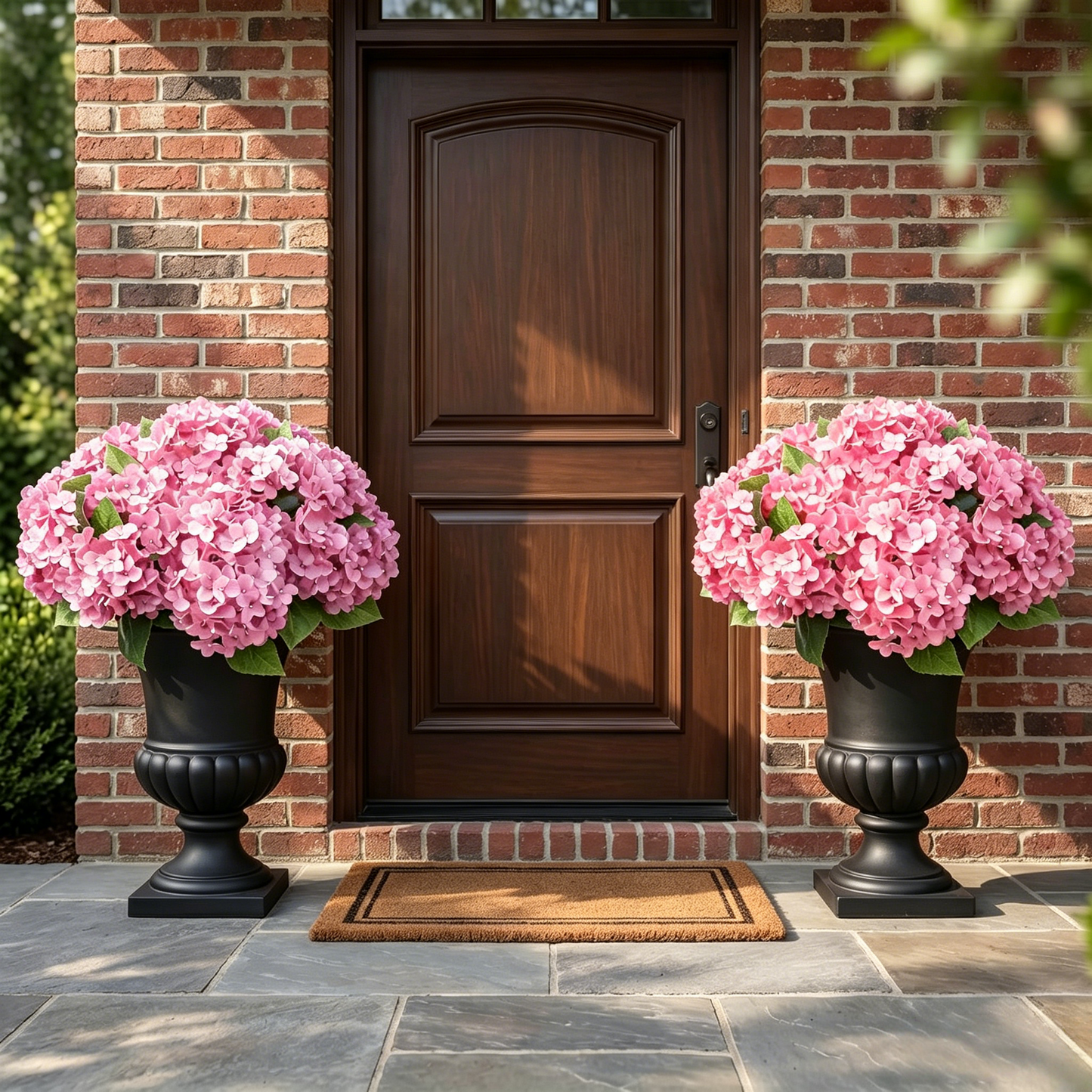 🔥Last Day 70% OFF🔥Artificial Outdoor Hydrangea Flowers - UV resistant, Waterproof, Windproof