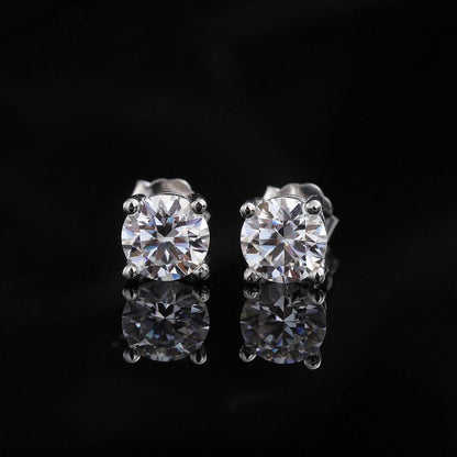 🔥Last Day 70% OFF🔥Classic 4-Prong Moissanite Earrings