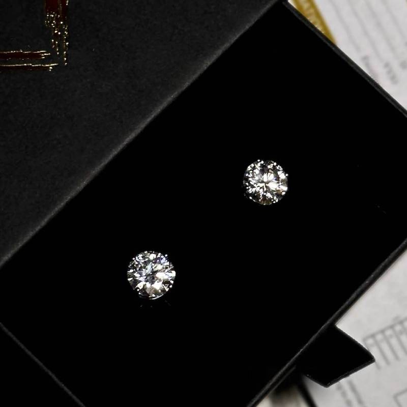 🔥Last Day 70% OFF🔥Classic 4-Prong Moissanite Earrings