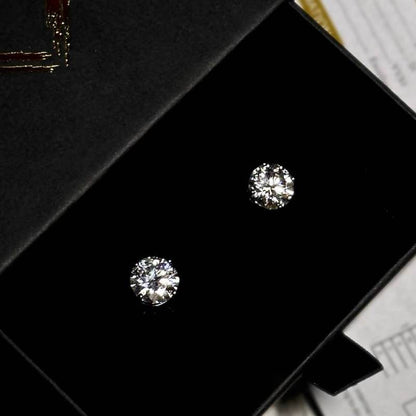 🔥Last Day 70% OFF🔥Classic 4-Prong Moissanite Earrings