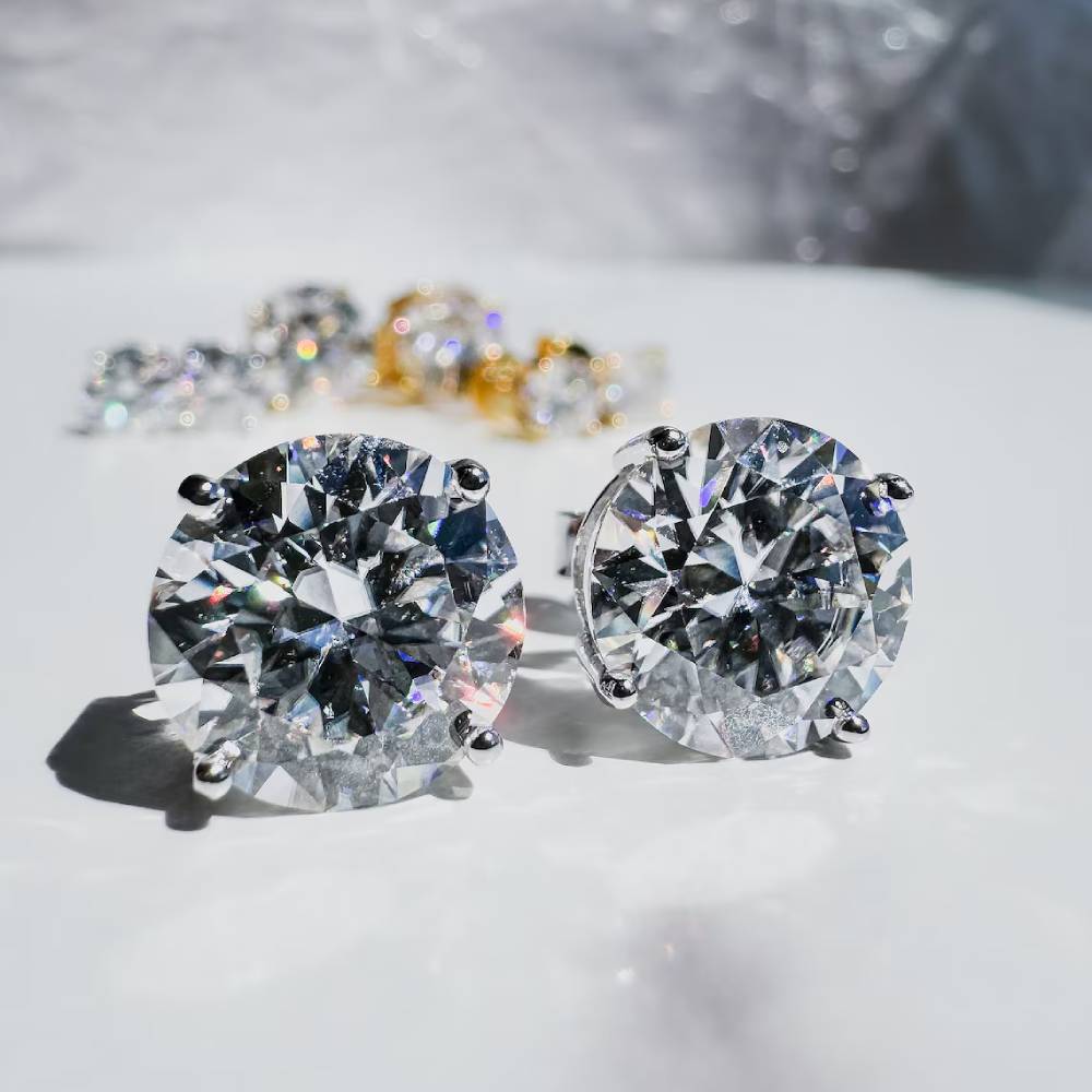 🔥Last Day 70% OFF🔥Classic 4-Prong Moissanite Earrings