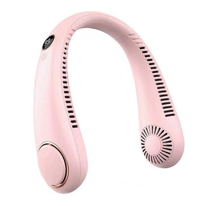 🔥LAST DAY 50% OFF - 🍃360° Portable Bladeless Neck Fan