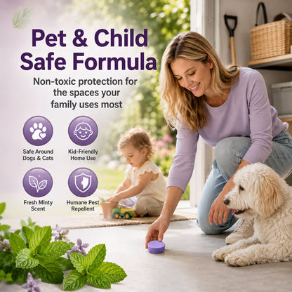 All-Natural Peppermint & Cinnamon Pest & Rodent Repellent Pucks