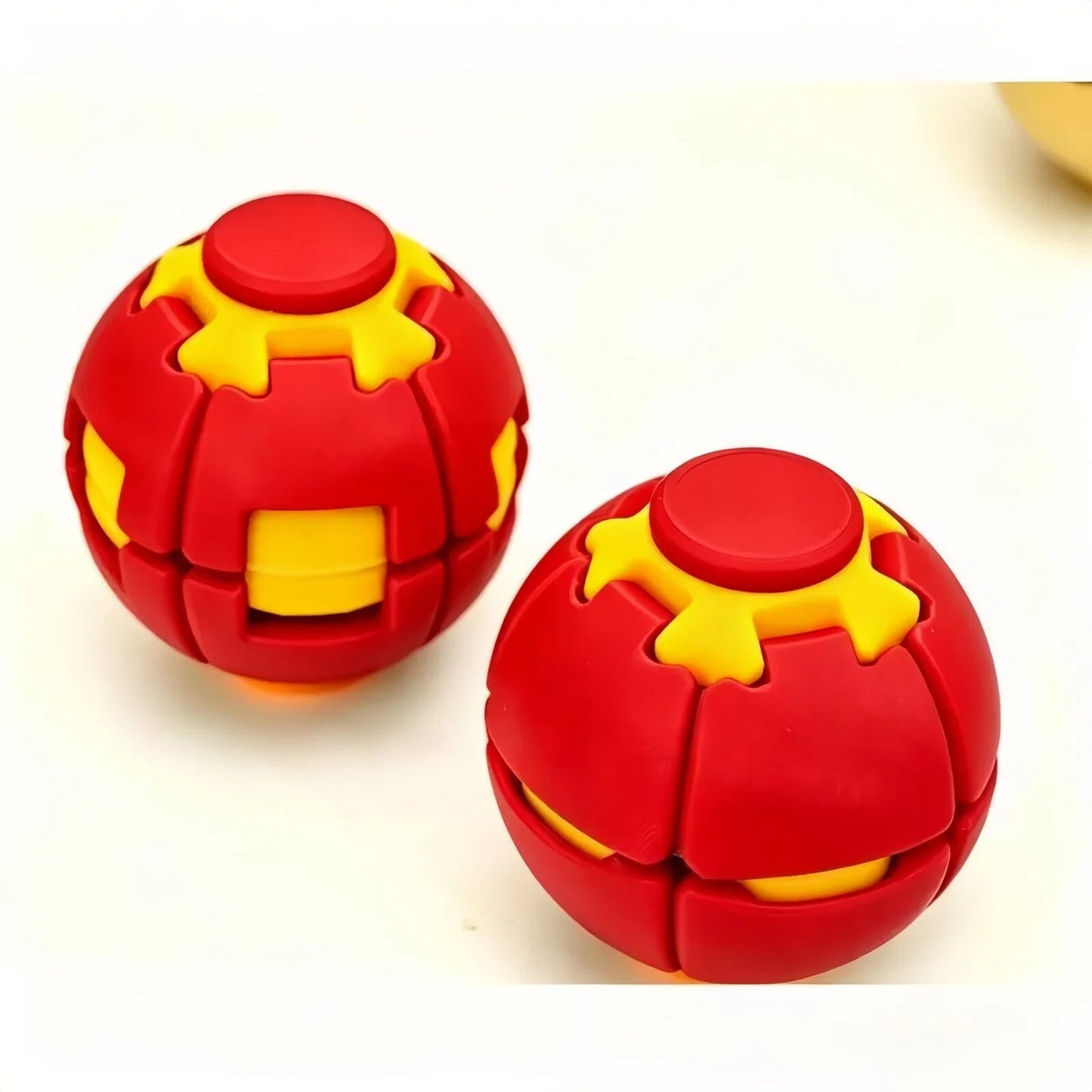 ⚽ Press-to-Spin Stress Relief Fidget Ball