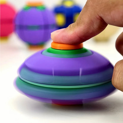 ⚽ Press-to-Spin Stress Relief Fidget Ball