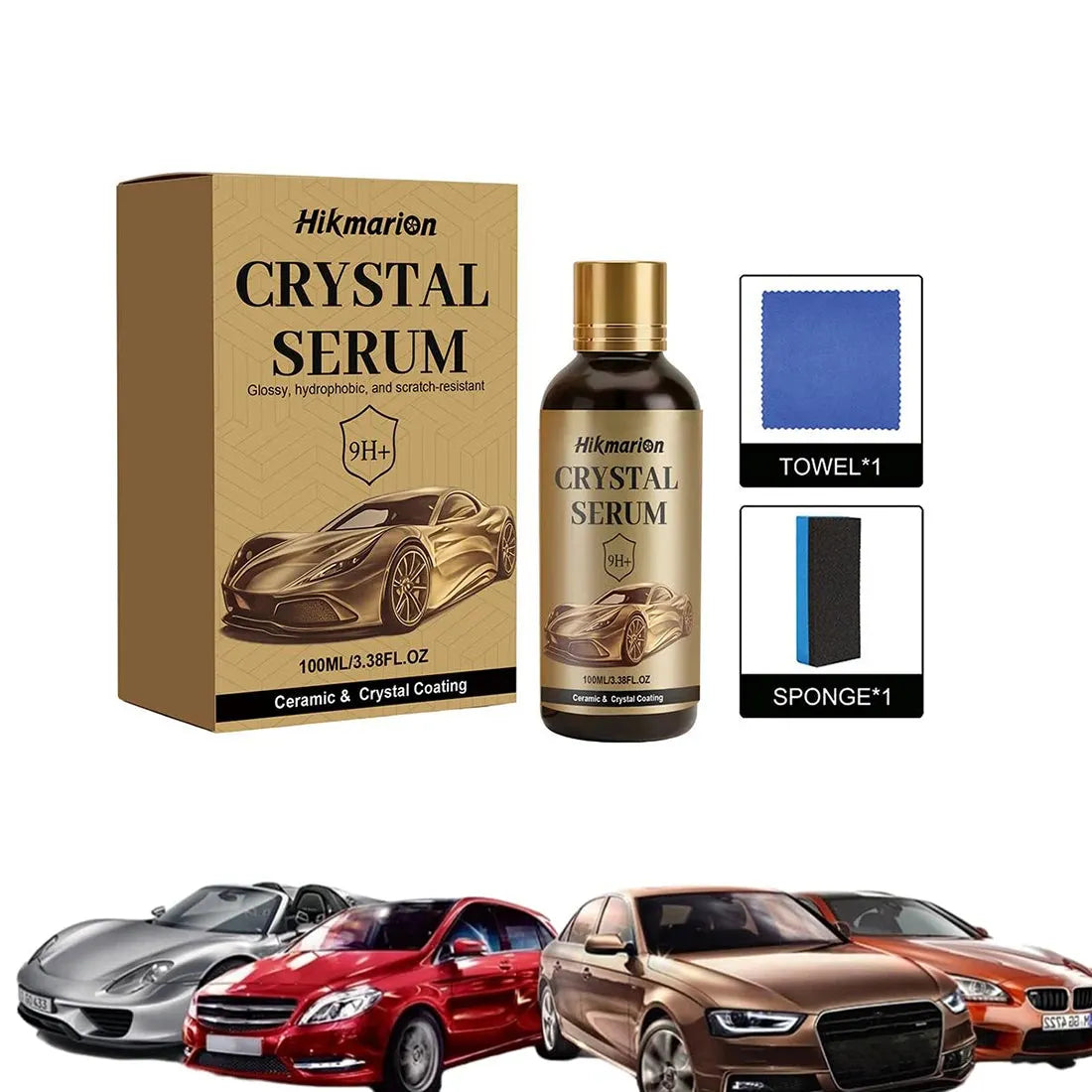 ⚡Hot Sales🔥 Graphene Ceramic Coating for Cars (FREE - Applicator & Microfiber Towel)🔥YUNPSOTM