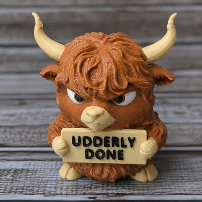 Sassy Animal Desk Buddy Set – 7PCS Funny Mood Figurines with Attitude Signs
