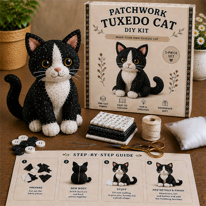 🧵DIY Patchwork Gnome Kit – Create Your Own Adorable Gnome 🧙‍♂️
