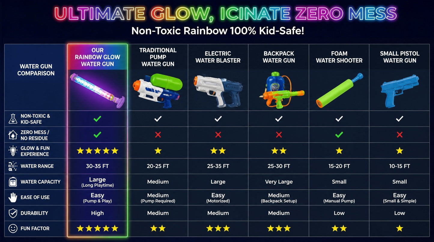🔥Last Day 50% OFF🌈 Turn Every Backyard Into a Rainbow Light Show💦
