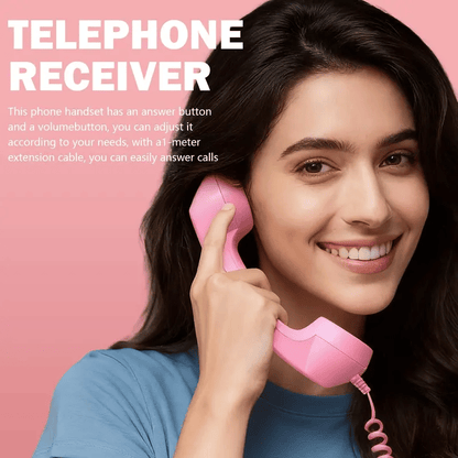 ☎️ Retro telephone handset with Type-C interface 📞