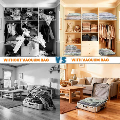 🎁Last day 49% OFF - Cordless Travel Vacuum Storage Compression Bag Set