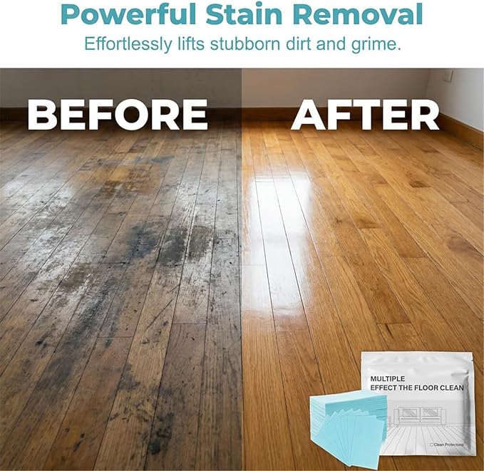 🔥Multi-Surface Floor Cleaning Tablets – Concentrated Cleaner for Hardwood, Tile, Laminate & More