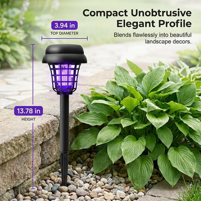🔥Last Day 50% OFF ✨Solar Mosquito Zapper Light | 0 Electricity Bill | Pets & Kids Safe