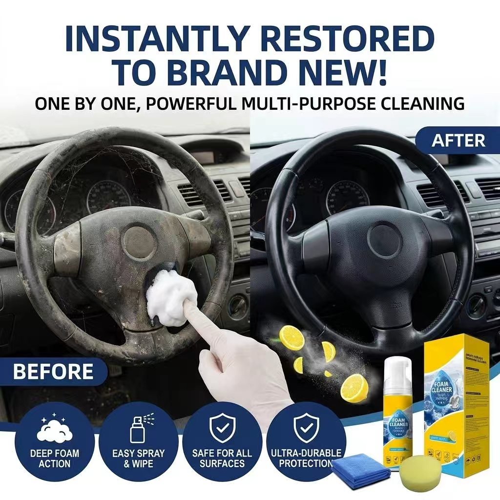 🫧Last Day 70% OFF💦4-in-1 Multi-Enzyme Foam Cleaner