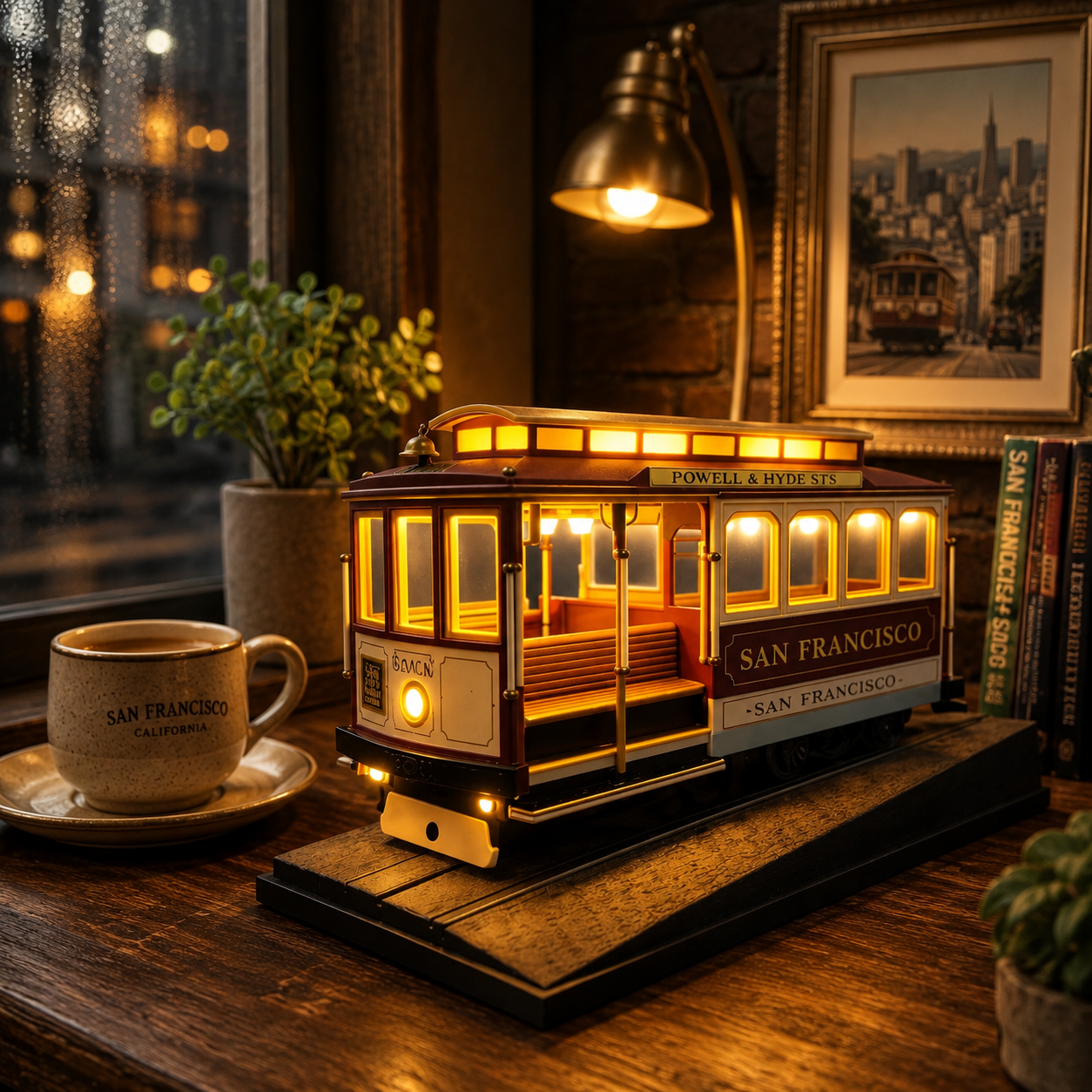 San Francisco Cable Car Lamp
