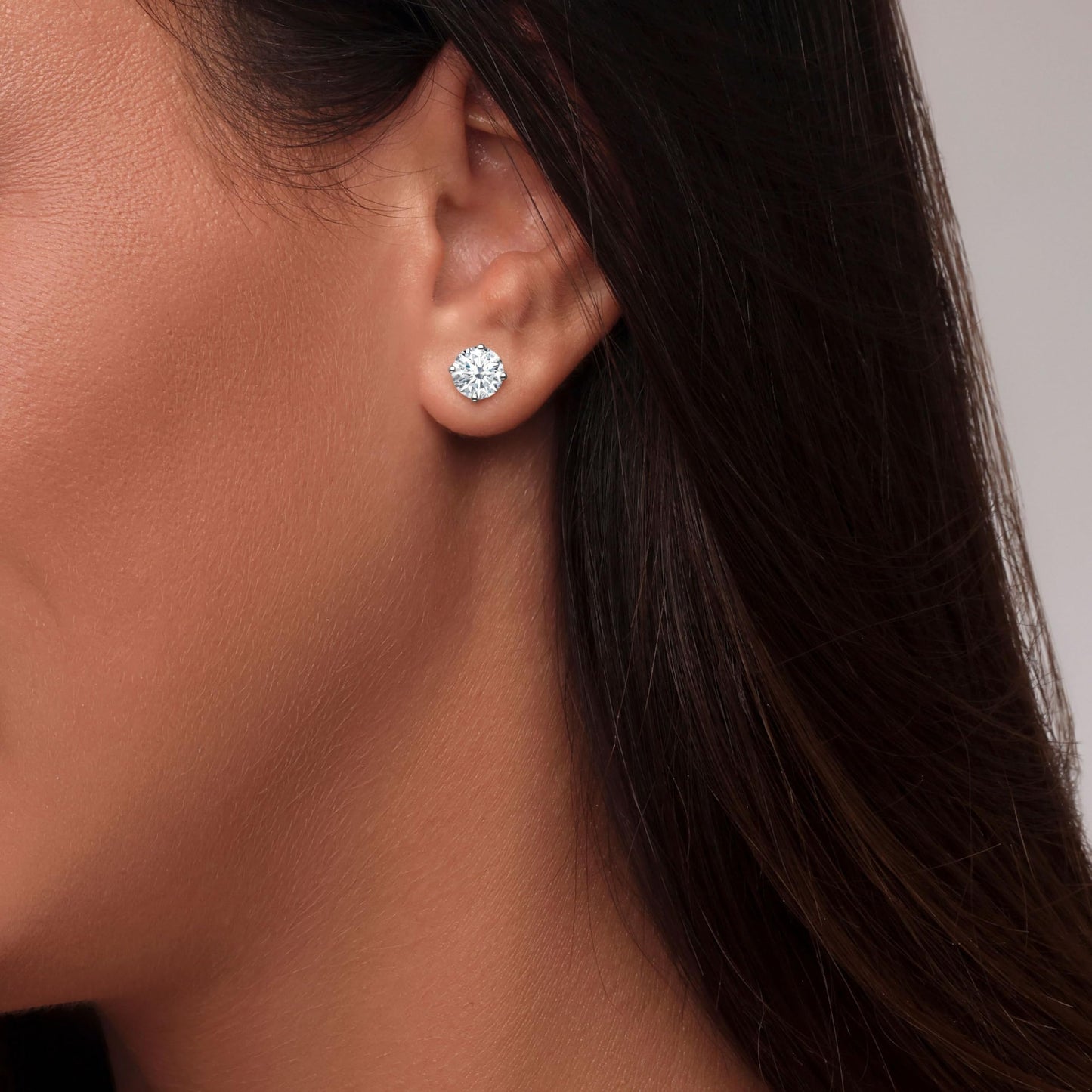 🔥Last Day 70% OFF🔥Classic 4-Prong Moissanite Earrings