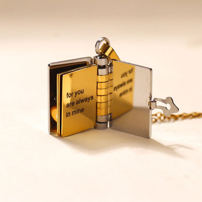 For Granddaughter and daughter - The Most Beautiful Chapter Book Necklace