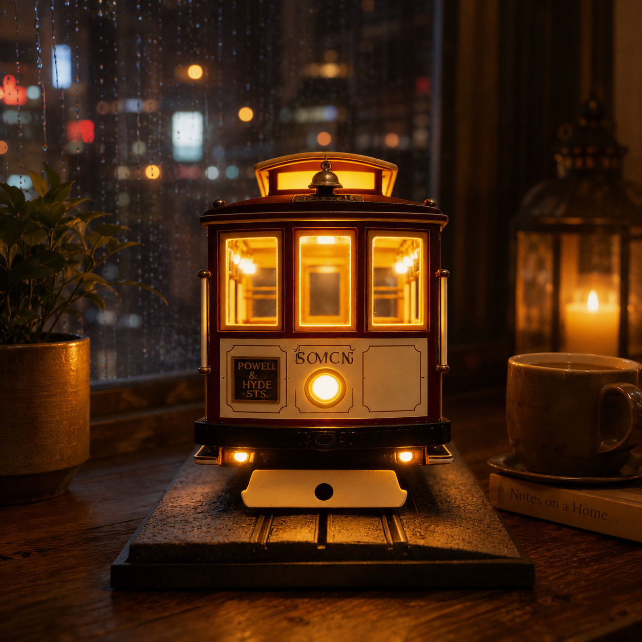 San Francisco Cable Car Lamp
