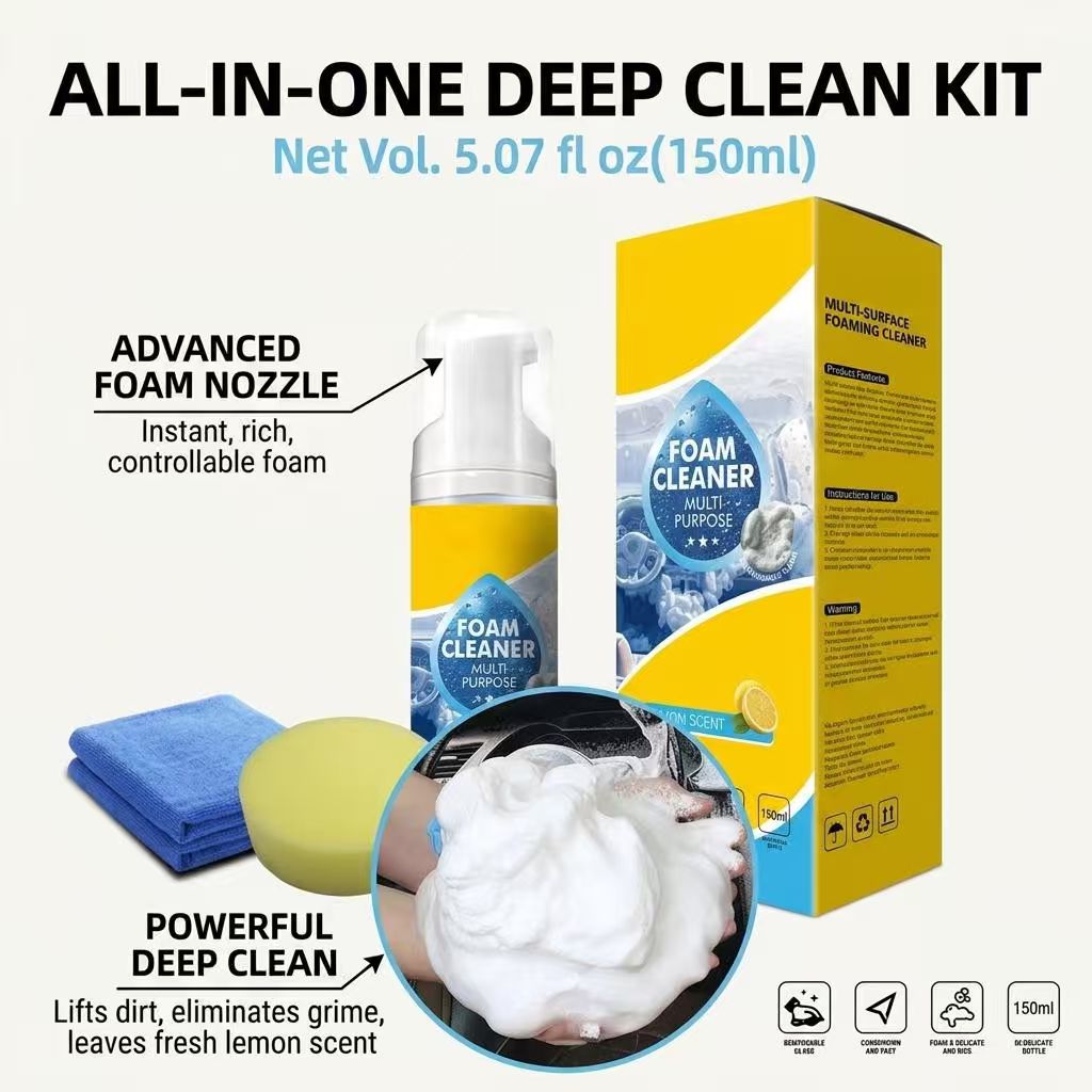 🫧Last Day 70% OFF💦4-in-1 Multi-Enzyme Foam Cleaner