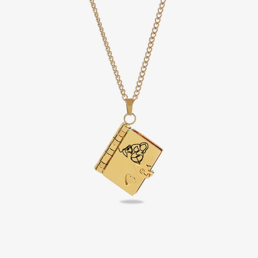 For Granddaughter and daughter - The Most Beautiful Chapter Book Necklace