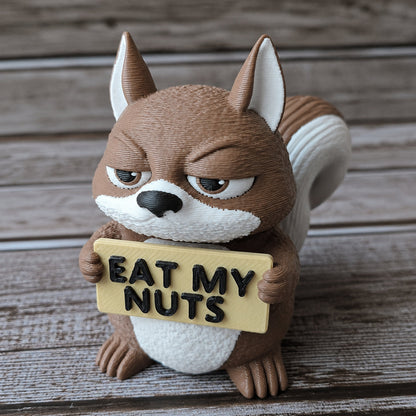 Sassy Animal Desk Buddy Set – 7PCS Funny Mood Figurines with Attitude Signs