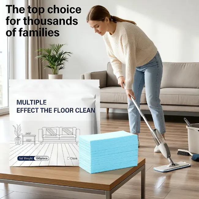🔥Multi-Surface Floor Cleaning Tablets – Concentrated Cleaner for Hardwood, Tile, Laminate & More