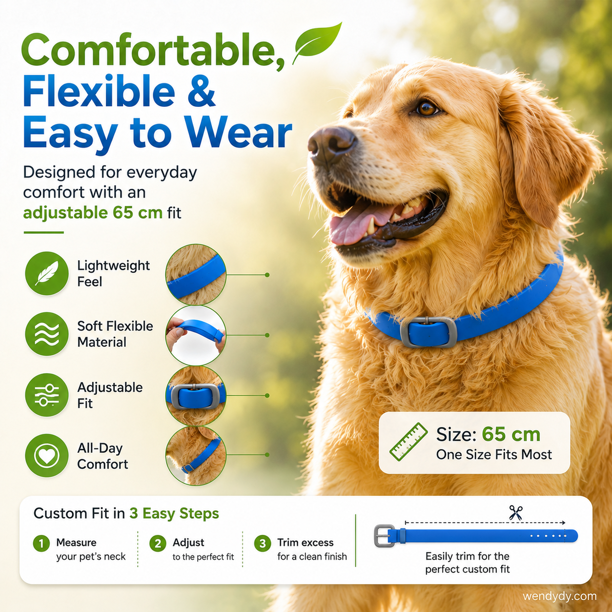 🥳2026 HOT SALE🌿🛡️ Natural Essential Oil Pet Collar – 8‑month flea & tick protection. Plant‑based, no harsh chemicals. Safe for dogs & cats! 🐾✨